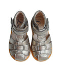 Sandales Eliott - Cuir Métal Doré - Fille