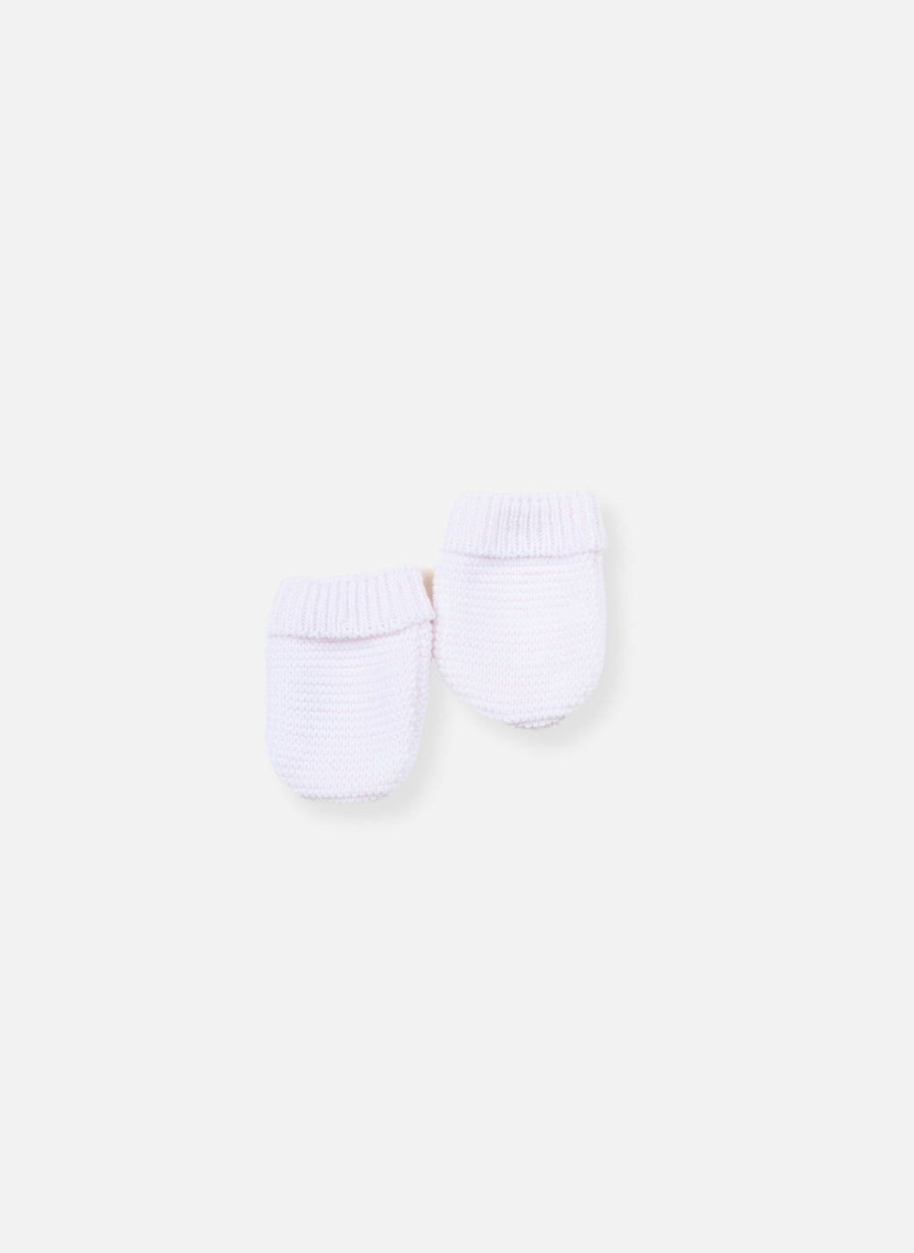 Moufles En Coton Bio - Rose Chiné