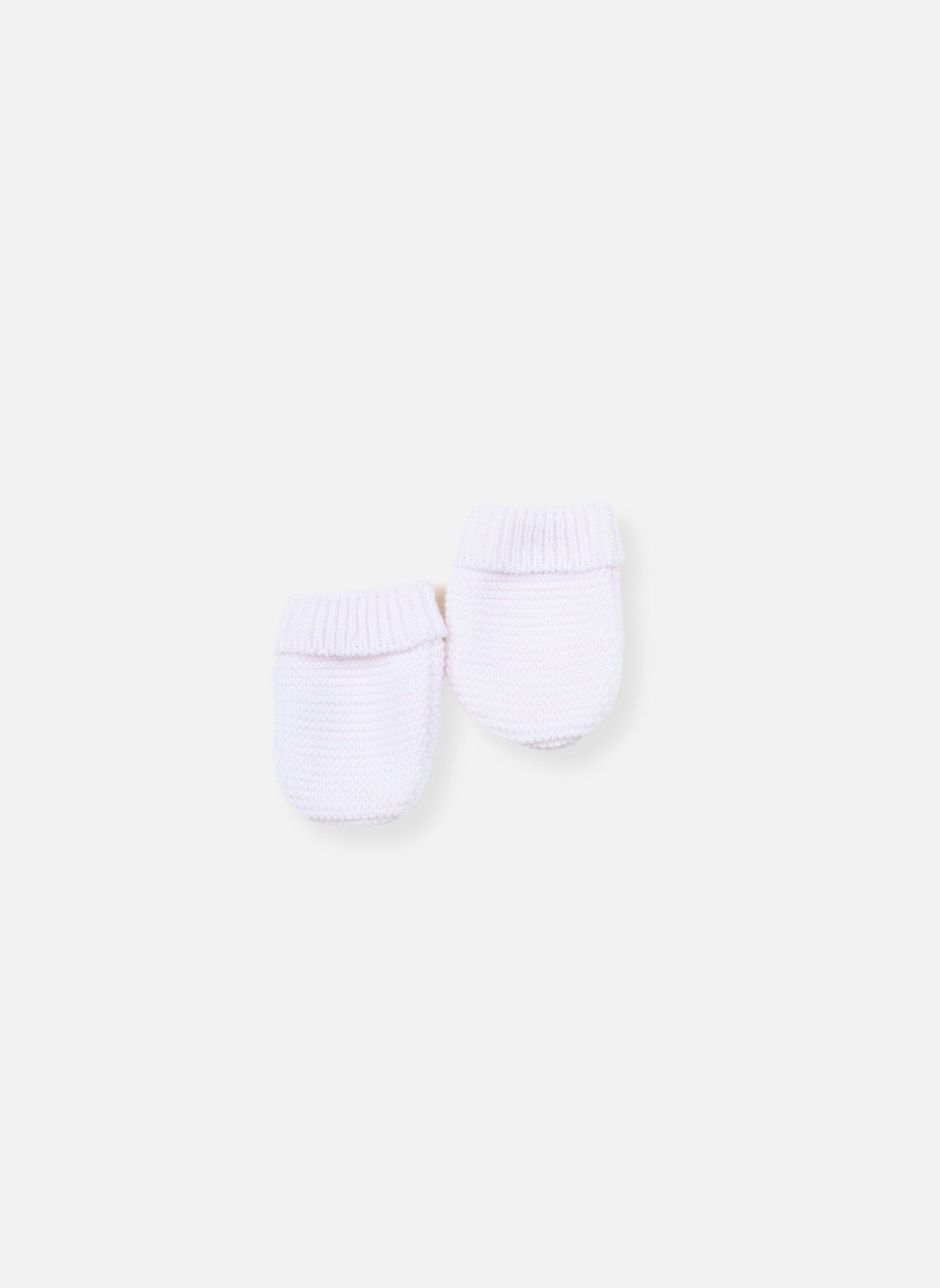 Moufles En Coton Bio - Rose Chiné