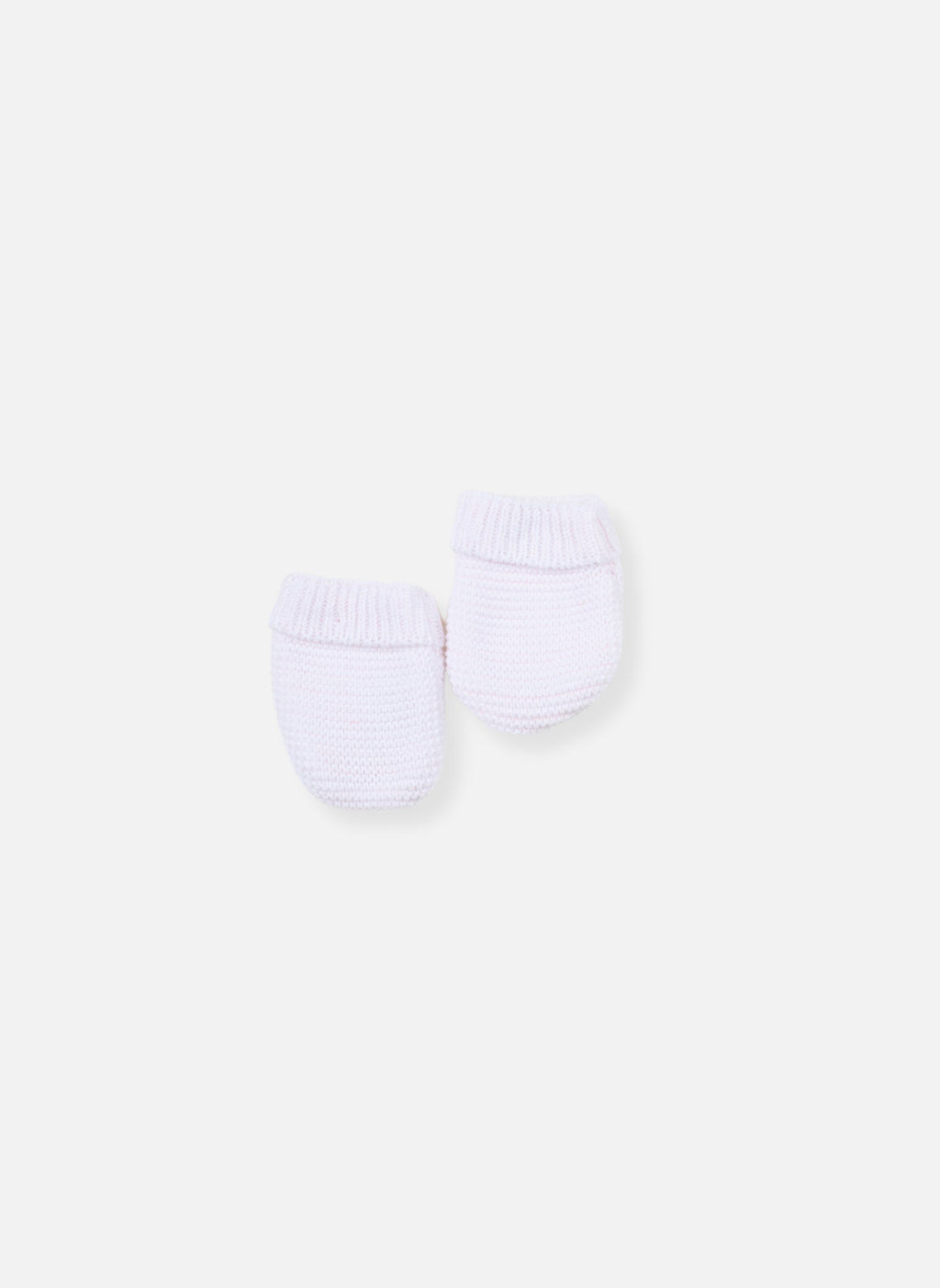 Moufles En Coton Bio - Rose Chiné