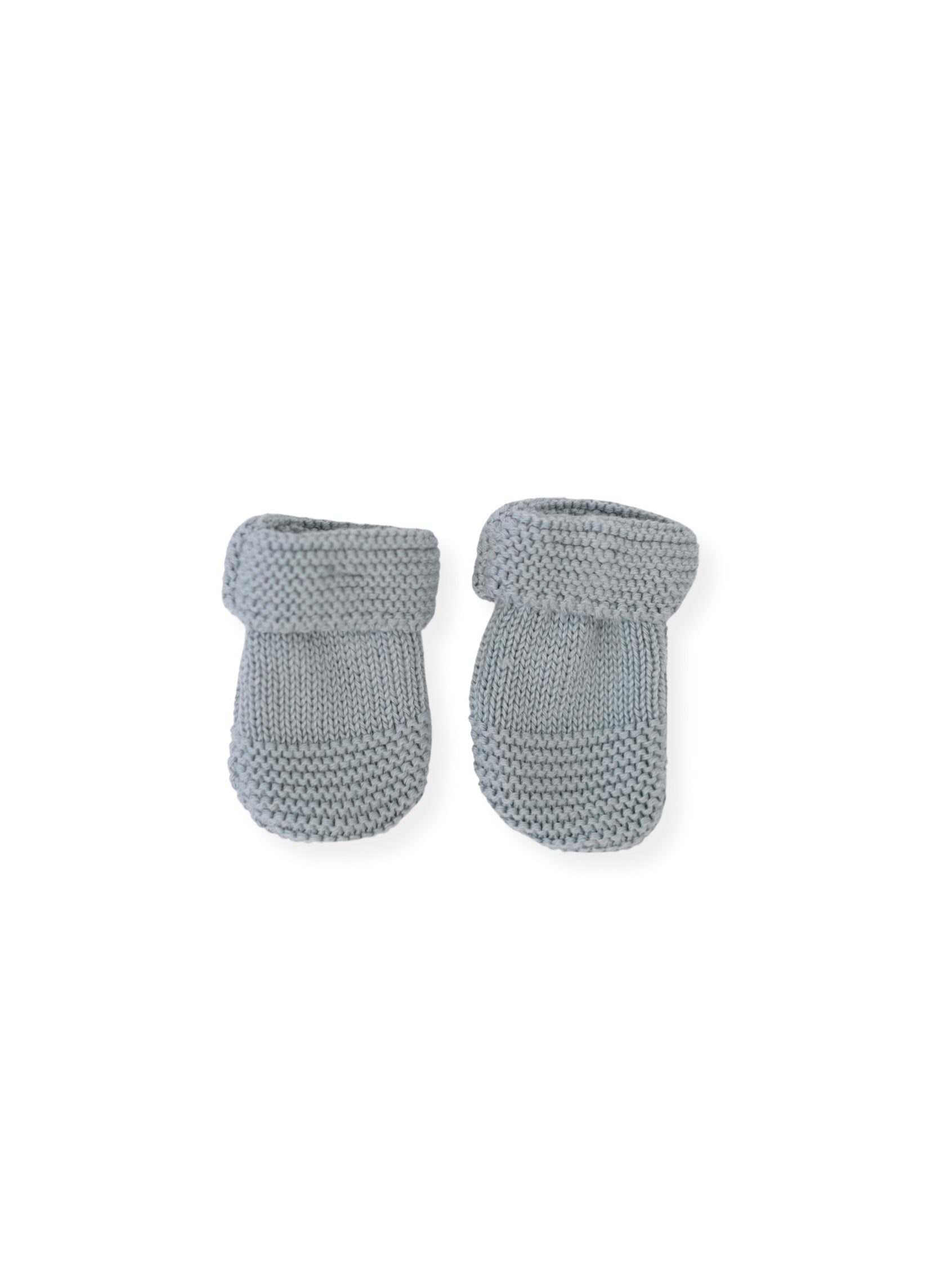 Moufles En Coton Petits Chats - Bleu Danube