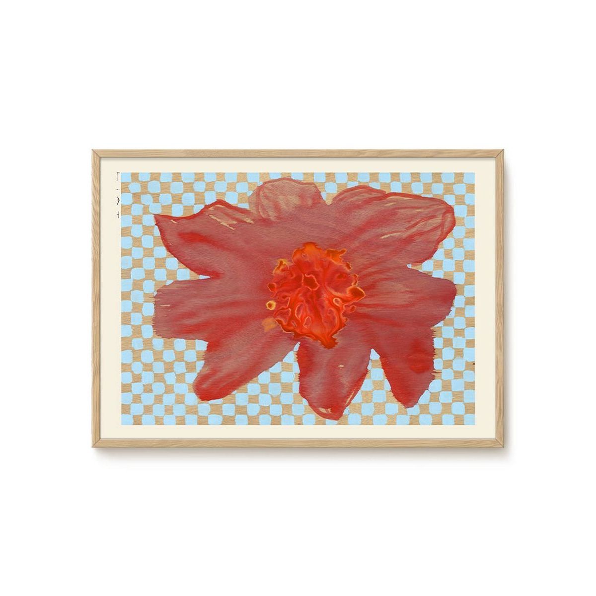 Liat Greenberg - Flowers And Checks Iii