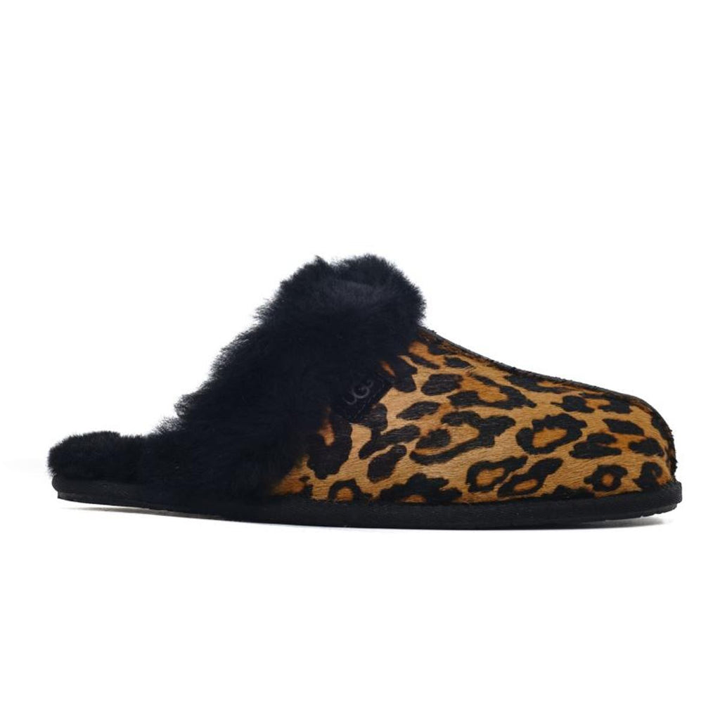 Sandales Scuffette Ii Panther Print - Marron - Femme