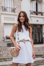 Robe June Blanc
