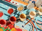 Coffret Peinture Au Numéro - Petit Pinceau - Amsterdam Par Nidhi Kachhadiya