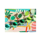 Coffret Peinture Au Numéro - Petit Pinceau - The Motel Pool Par Jessica Smith
