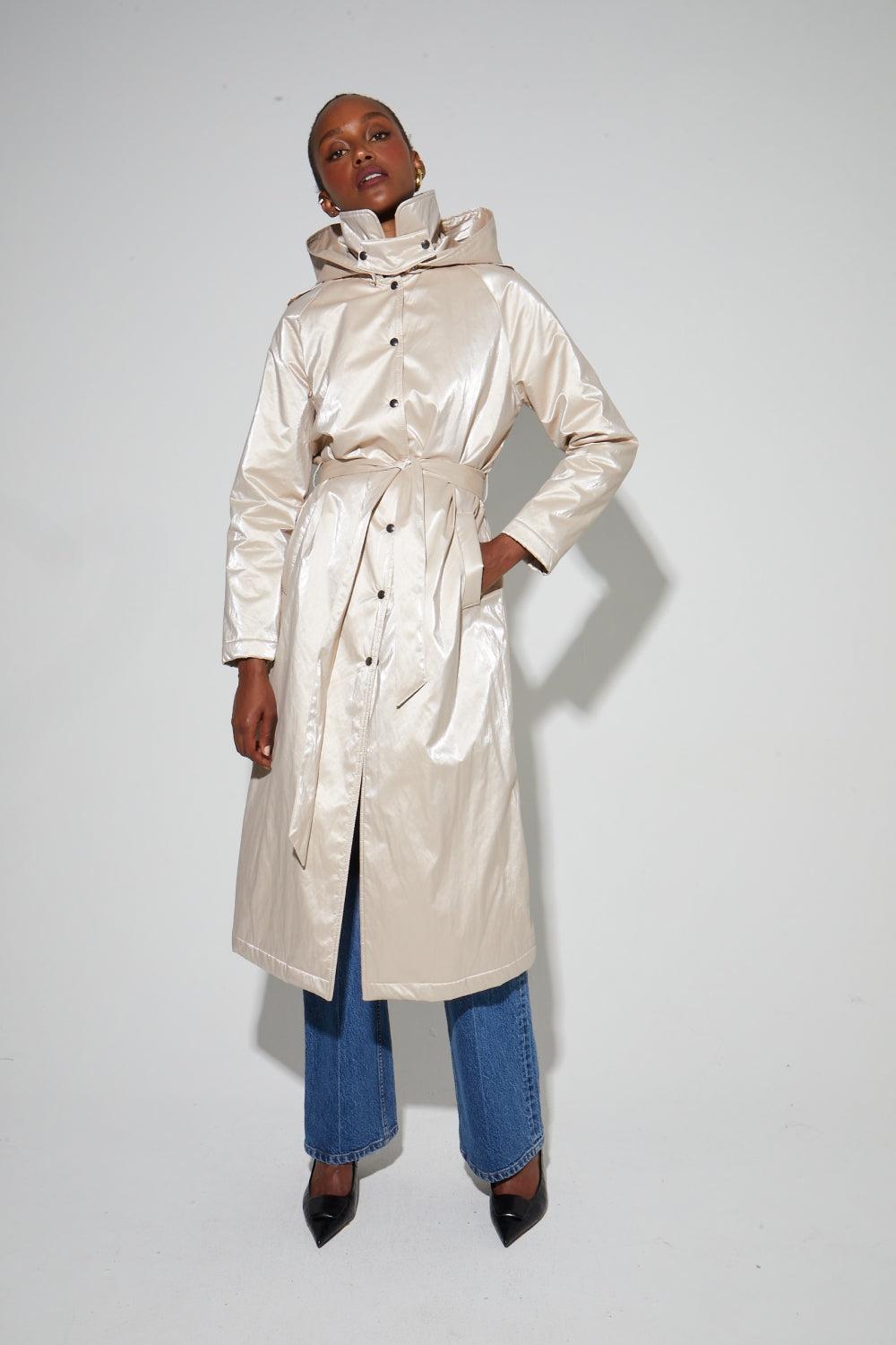 Trench Lauren Mercurio Beige