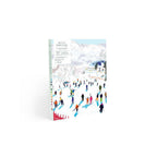 Coffret Peinture Au Numéro - Petit Pinceau - Skiing Among Montains Par Katie Smith
