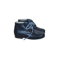 Chaussures Bottillons Bottines Enfant À Lacets Arthurius Épurés - Cuir Marine - Mixte