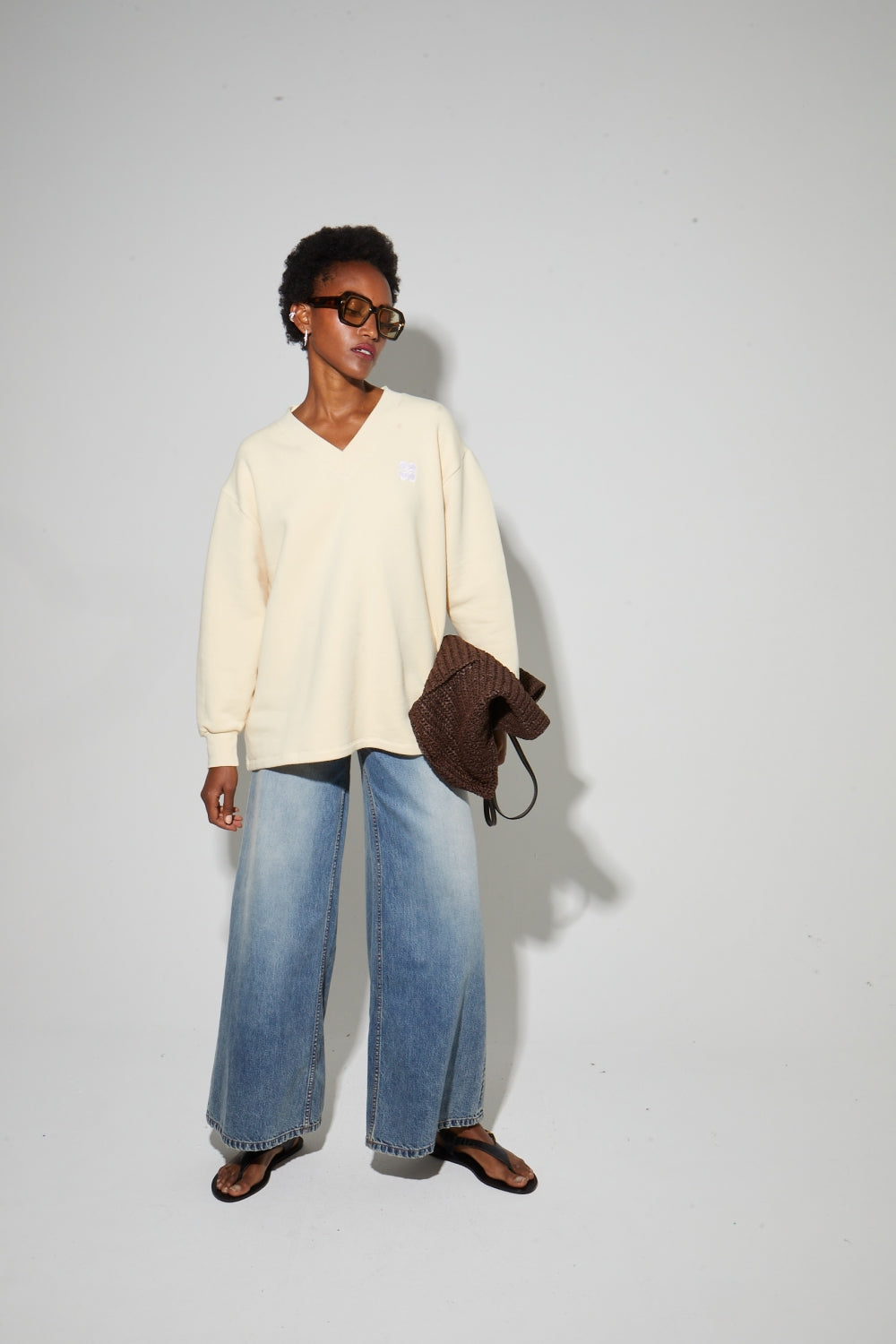 Sweatshirt Kravitz Vanille, Fabriqué Au Portugal