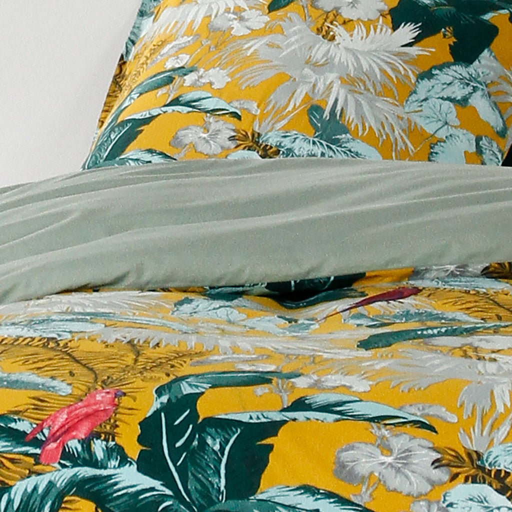 Sunshine - Parure De Lit Motif 8.54 - Ocre