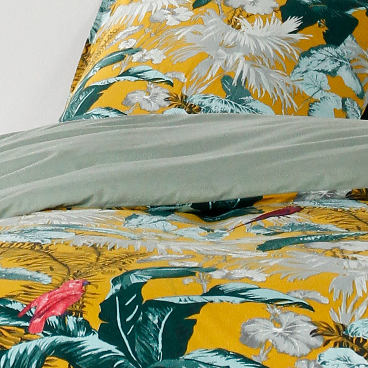 Sunshine - Parure De Lit Motif 8.54 - Ocre