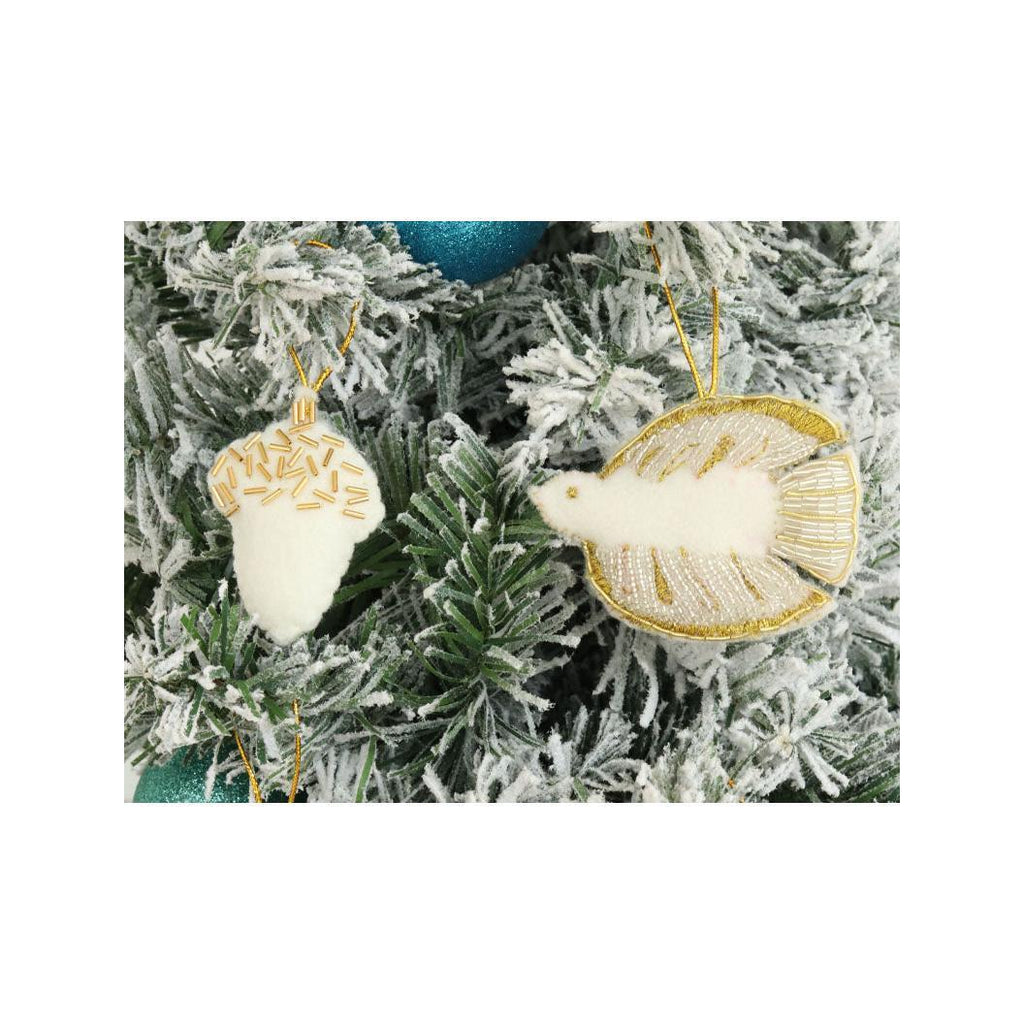 Kit Diy Mercerie - Mes Décorations De Noël En Feutrine