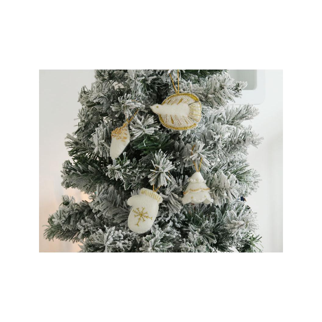 Kit Diy Mercerie - Mes Décorations De Noël En Feutrine