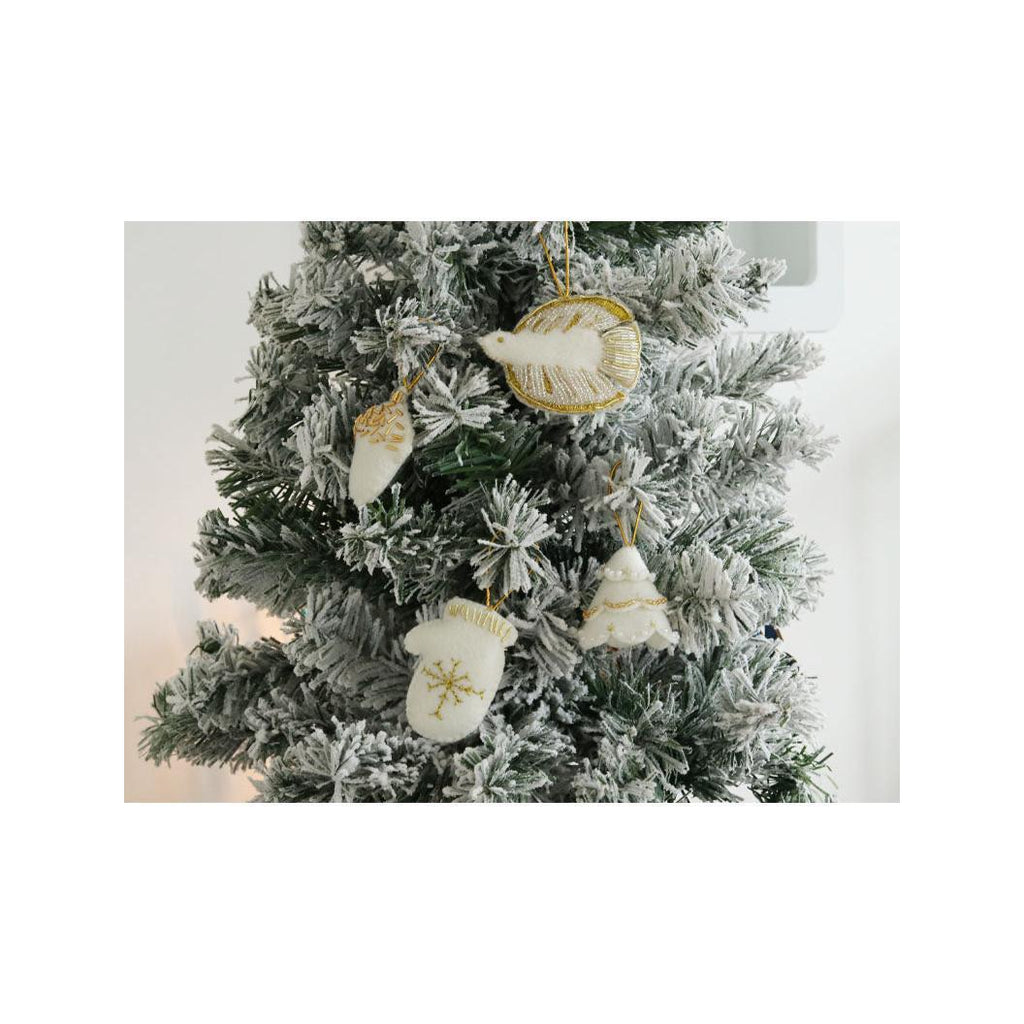 Kit Diy Mercerie - Mes Décorations De Noël En Feutrine