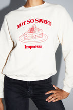 Sweatshirt Eddie Not So Sweet Fabriqué Au Portugal