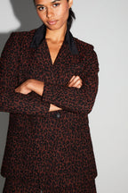 Veste Liora Jacquard Léo Fabriquée En Italie