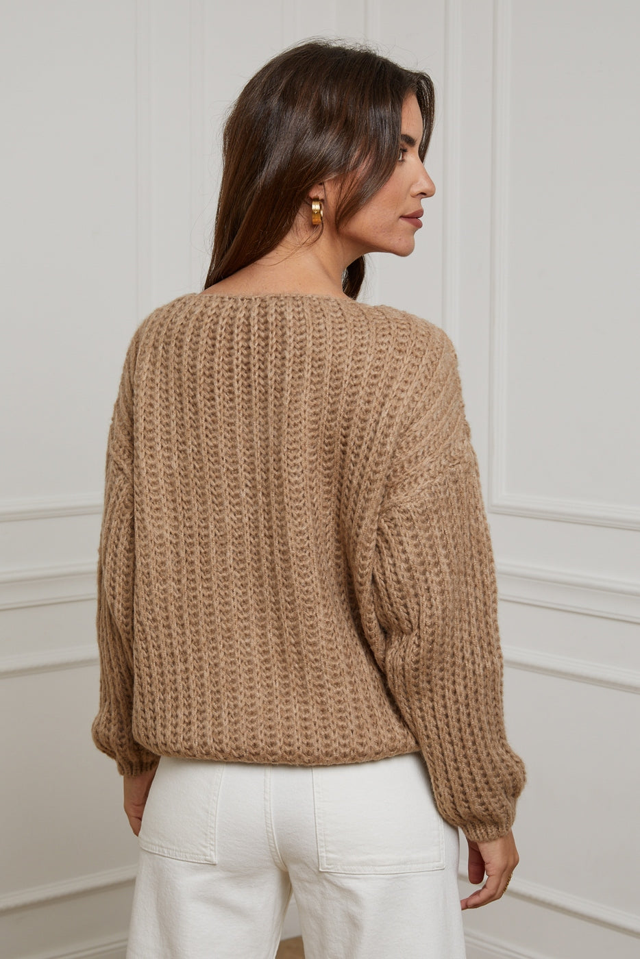 Pull 115A - Taupe
