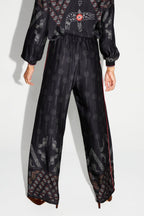 Pantalon Print Eagle Fabriqué En Italie
