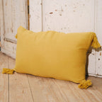 Spirit Garden - Coussin Gaze De Coton - Jaune