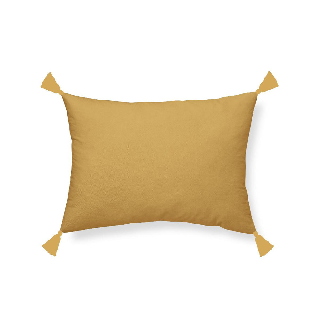 Spirit Garden - Coussin Gaze De Coton - Jaune