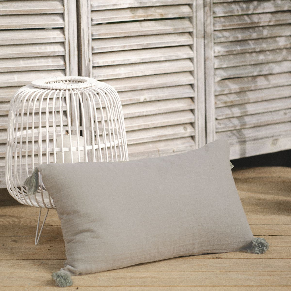 Spirit Garden - Coussin Gaze De Coton - Vert
