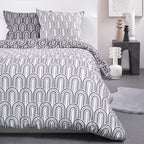 Sunshine - Parure De Lit Motif 9.53 - Craie