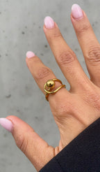 Bague Pearl Grunge
