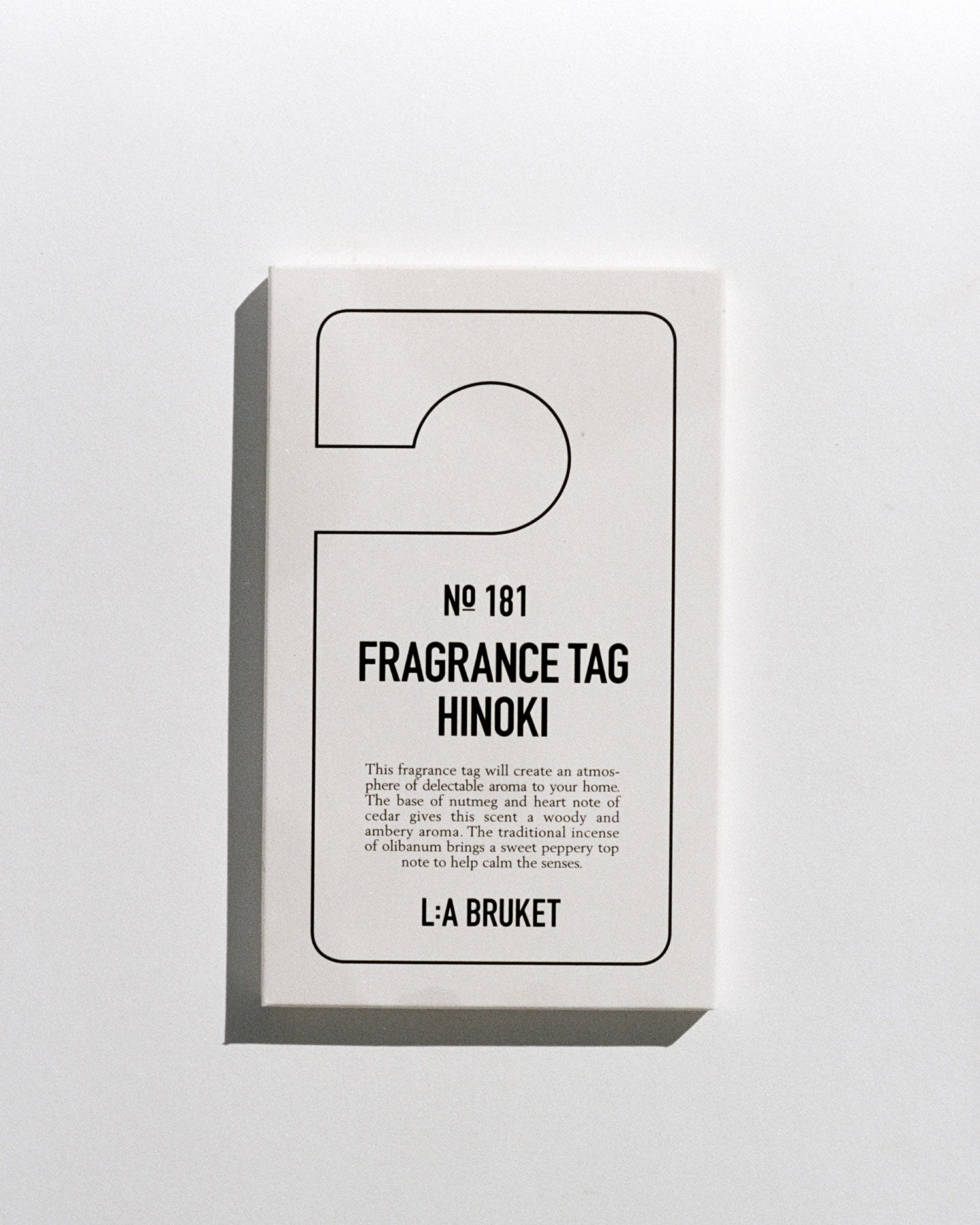 181 · Étiquette Parfumée · Hinoki