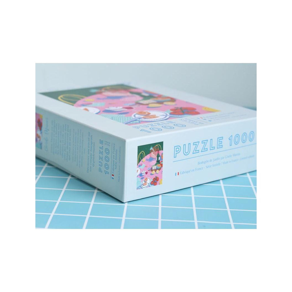 Puzzle Bodegon De Jardin Par Gisèle Murias 1000 Pièces