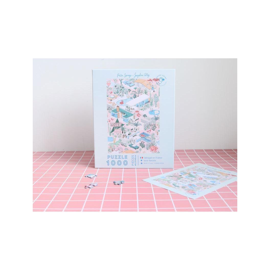 Puzzle Palm Springs Par Jacqueline Colley - 1000 Pièces