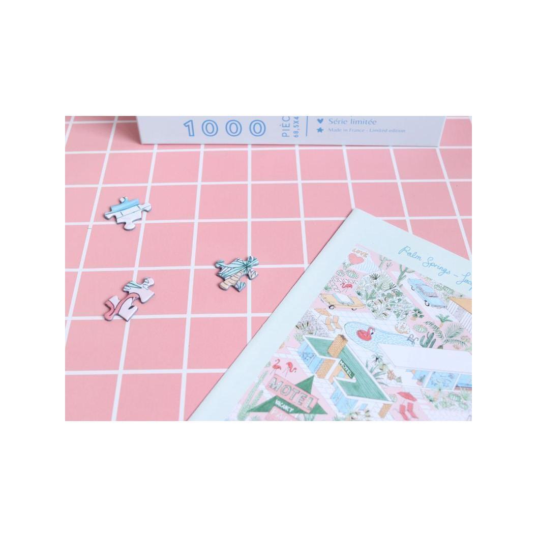 Puzzle Palm Springs Par Jacqueline Colley - 1000 Pièces