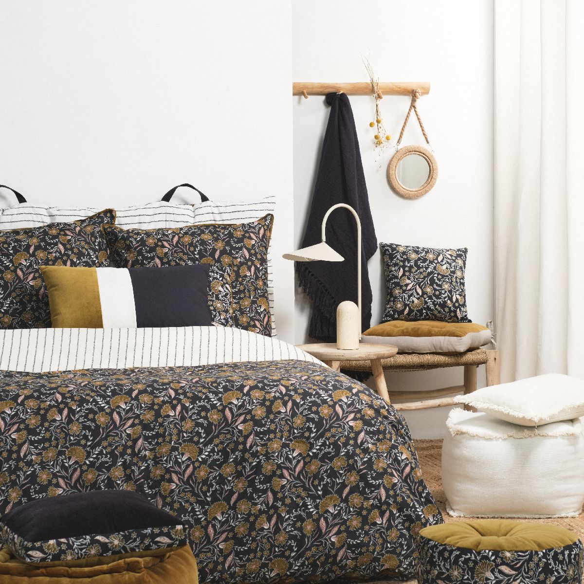Indies - Parure De Lit - Marron