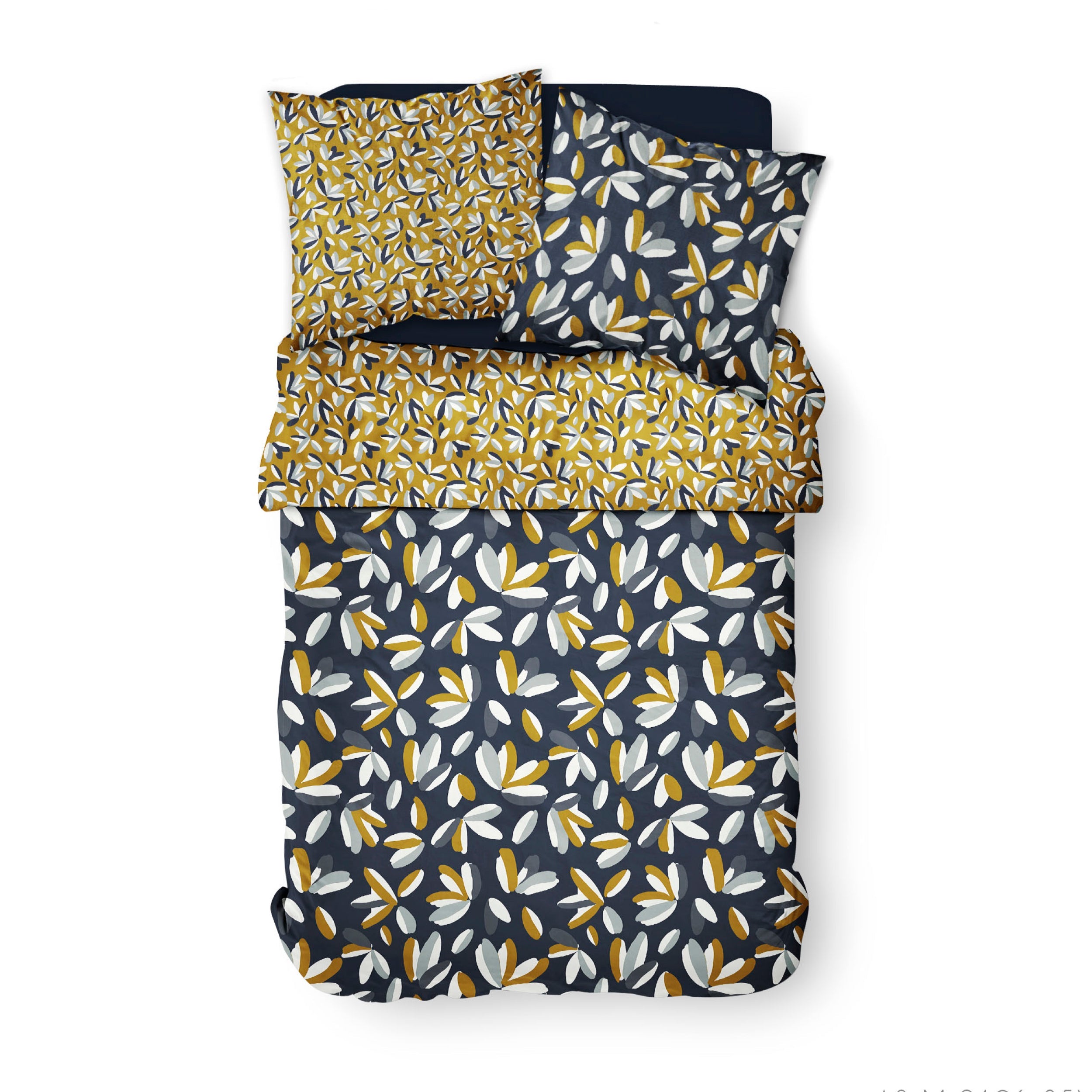 Sunshine - Parure De Lit Motif 10.4 - Noir