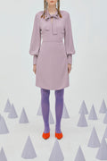 Lily - Robe - Gris Violet