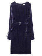 Lily - Robe - Violet Glacé Foncé