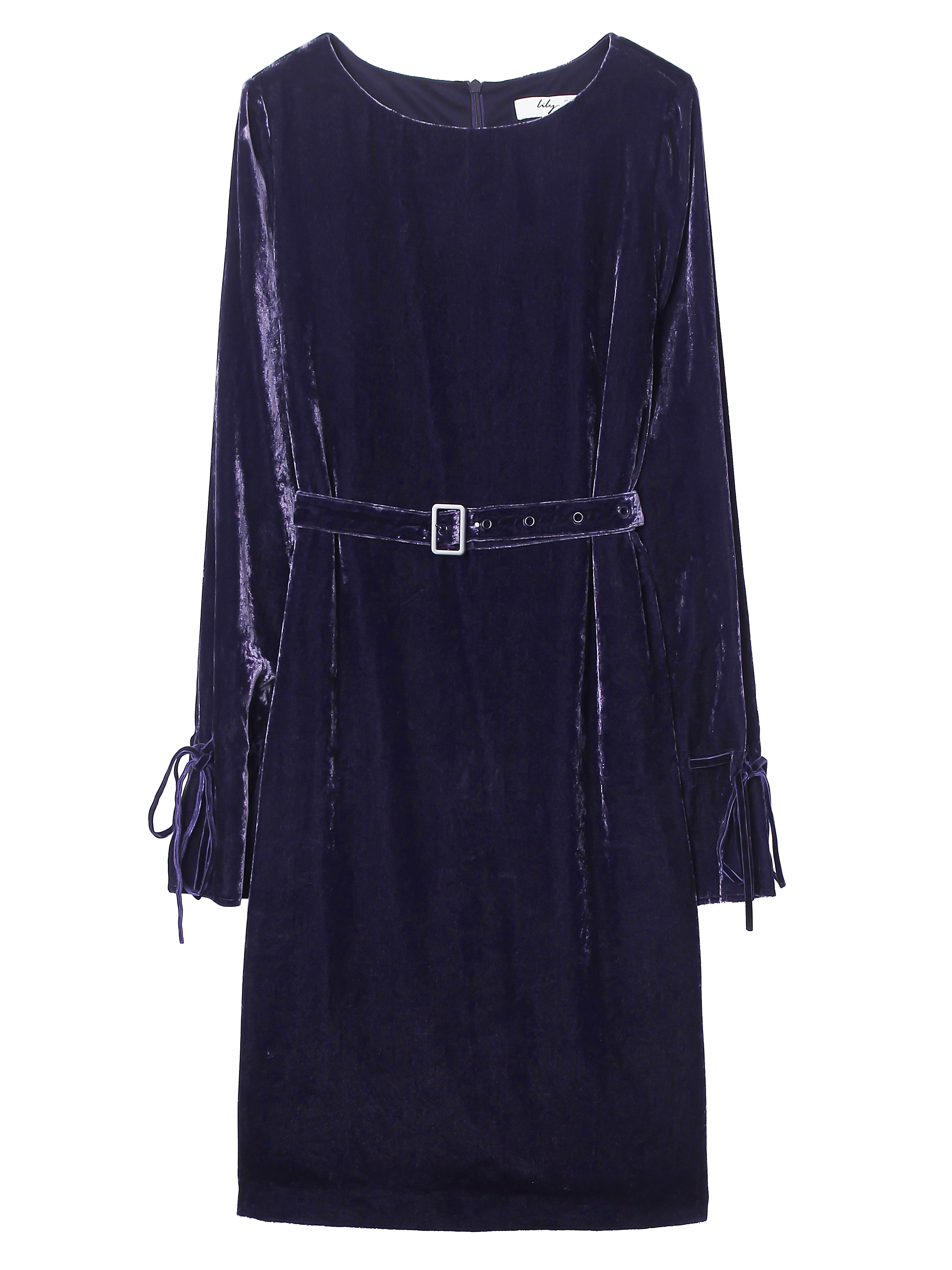 Lily - Robe - Violet Glacé Foncé