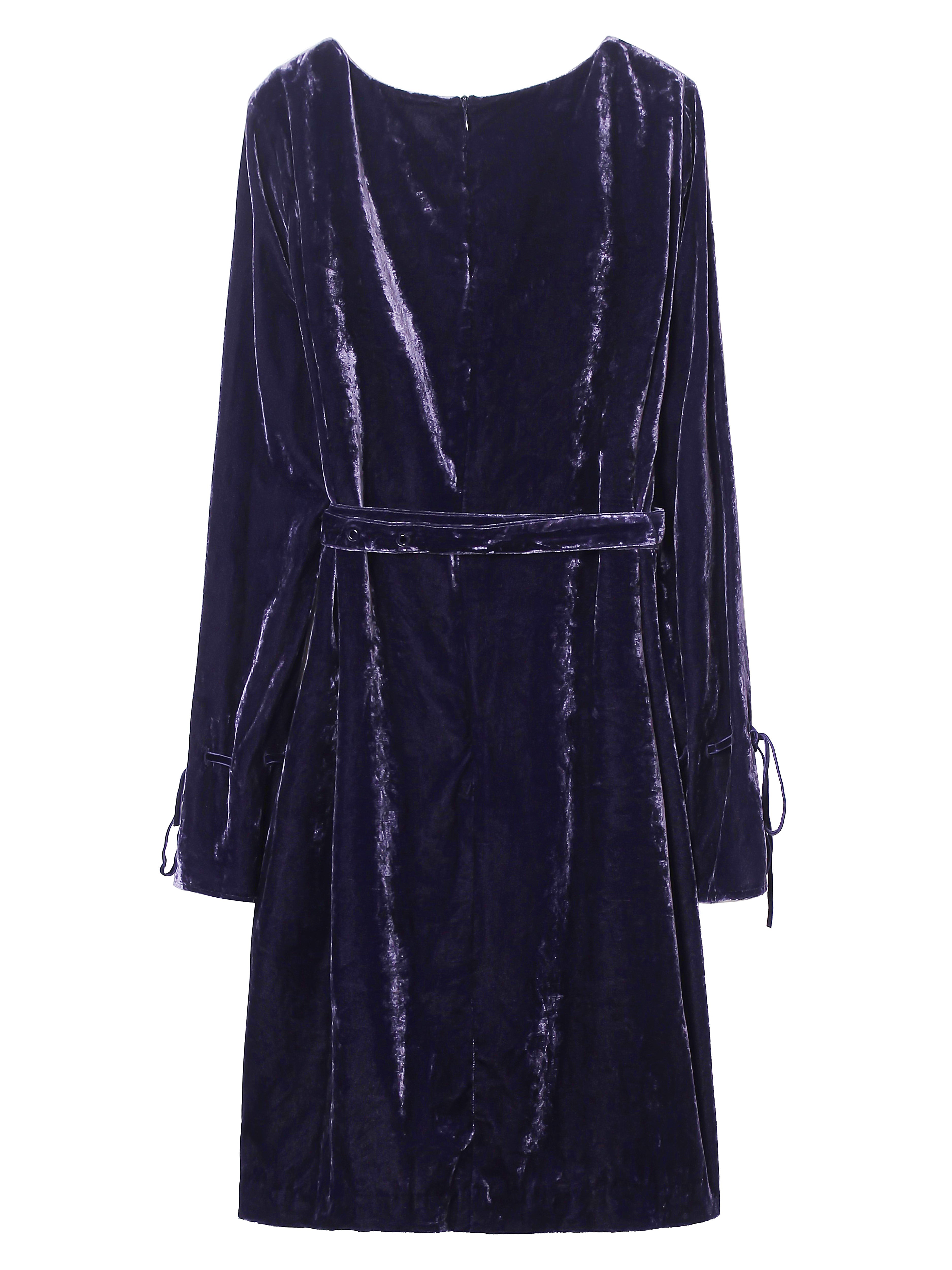 Lily - Robe - Violet Glacé Foncé