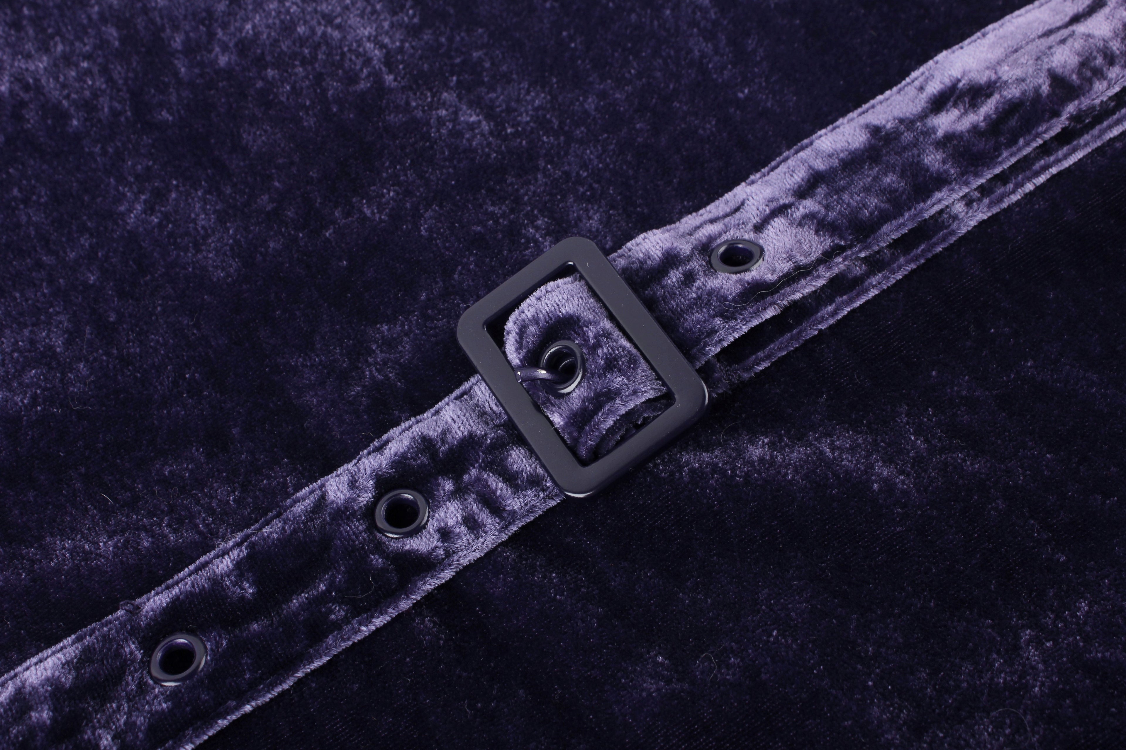 Lily - Robe - Violet Glacé Foncé