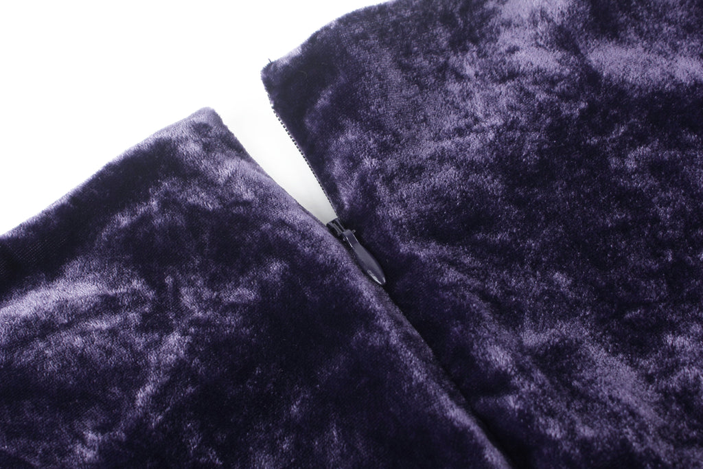 Lily - Robe - Violet Glacé Foncé