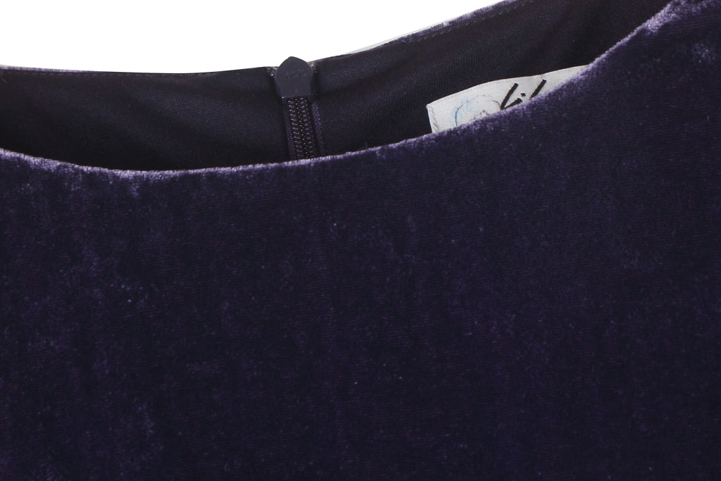Lily - Robe - Violet Glacé Foncé