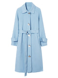 Lily - Manteau - Gris Clair Bleu