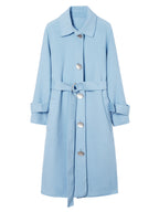 Lily - Manteau - Gris Clair Bleu