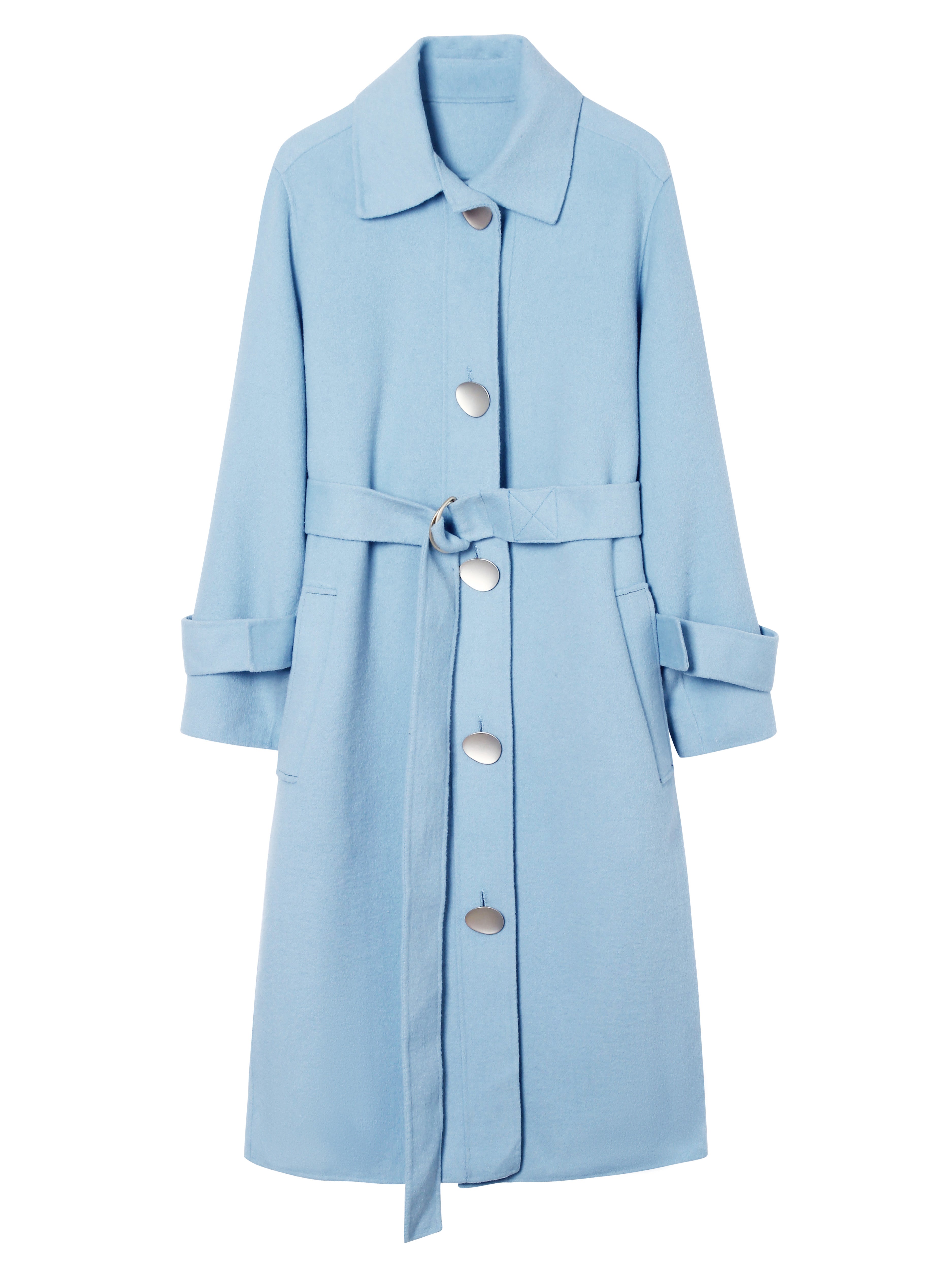 Lily - Manteau - Gris Clair Bleu