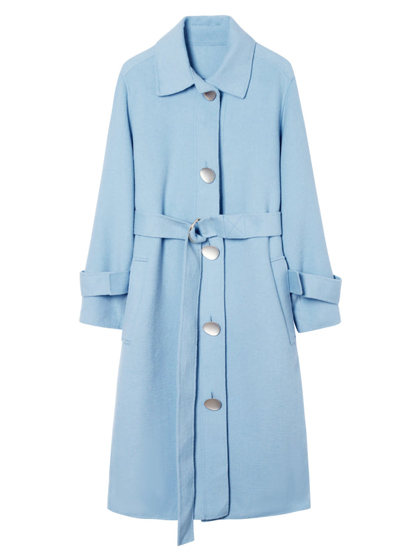 Lily - Manteau - Gris Clair Bleu