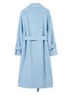 Lily - Manteau - Gris Clair Bleu