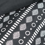 Sunshine - Parure De Lit Motif 11.6 - Noir