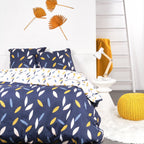 Sunshine - Parure De Lit Motif 11.7 - Bleu
