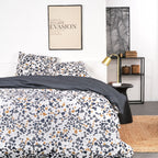 Sunshine - Parure De Lit Motif 11.9 - Noir