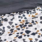 Sunshine - Parure De Lit Motif 11.9 - Noir